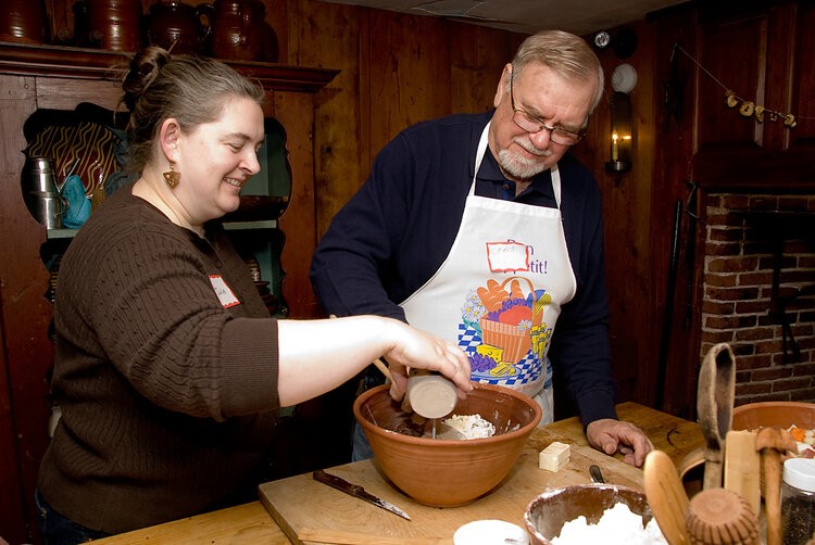 Hearth cooking class